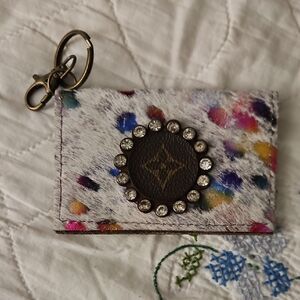 Elegant Multicolor Key & Card Holder